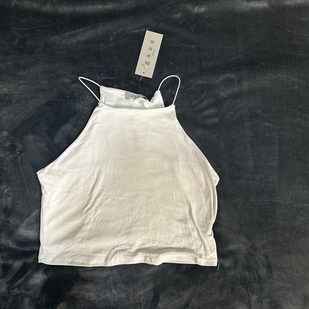 White tank top
